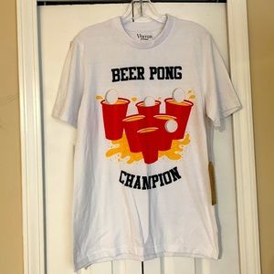 Visitor Premium Beer Pong Champion T-shirt - Small